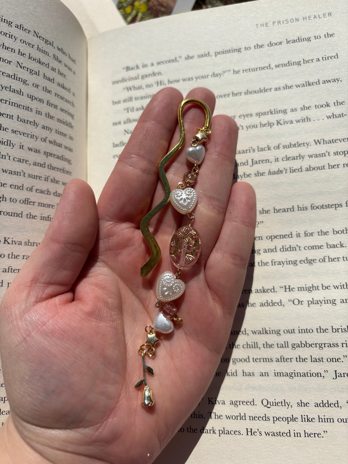 Gold Handmade Bookmark (APHRODITE)