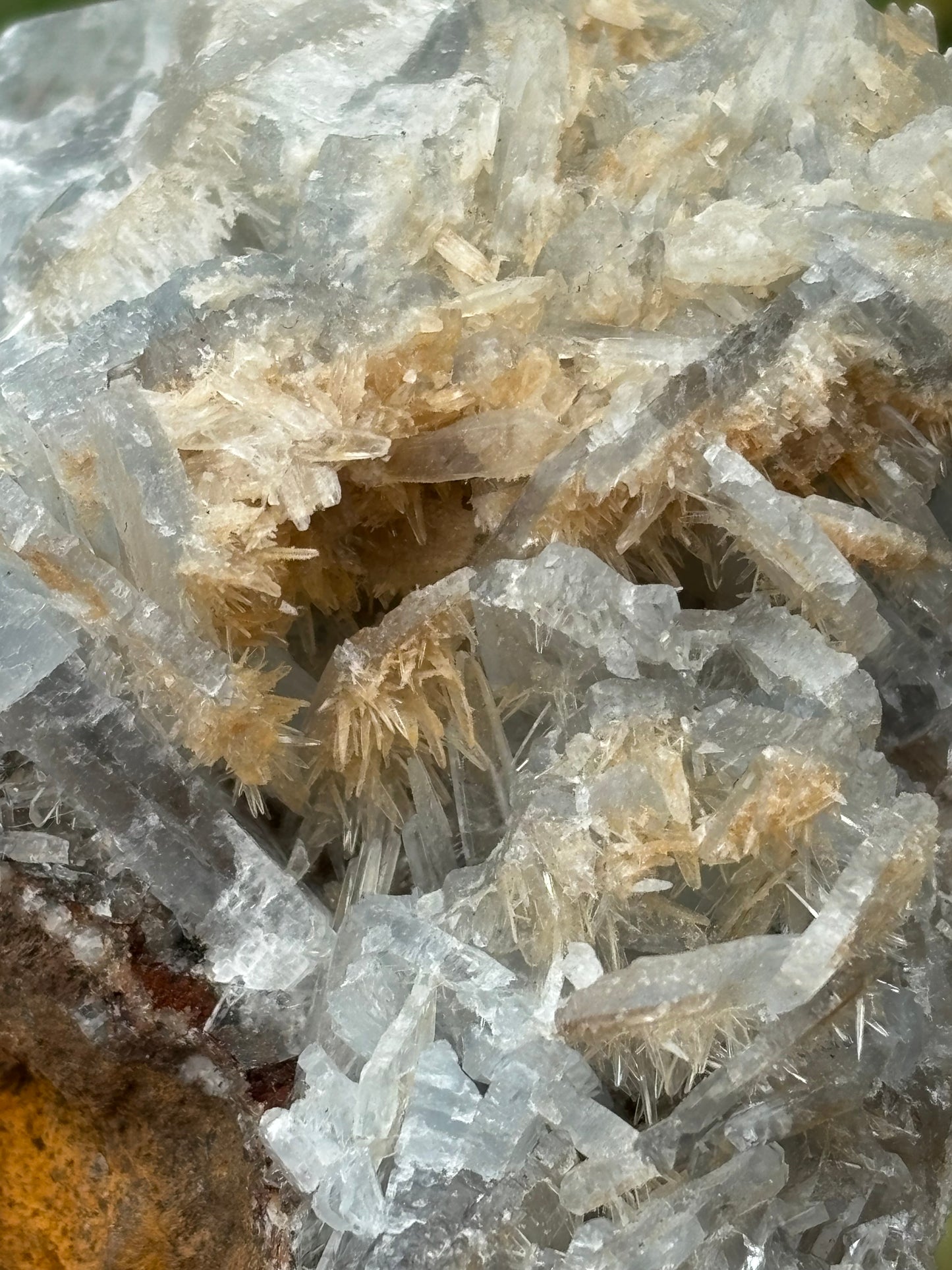 Blue Barite Specimen