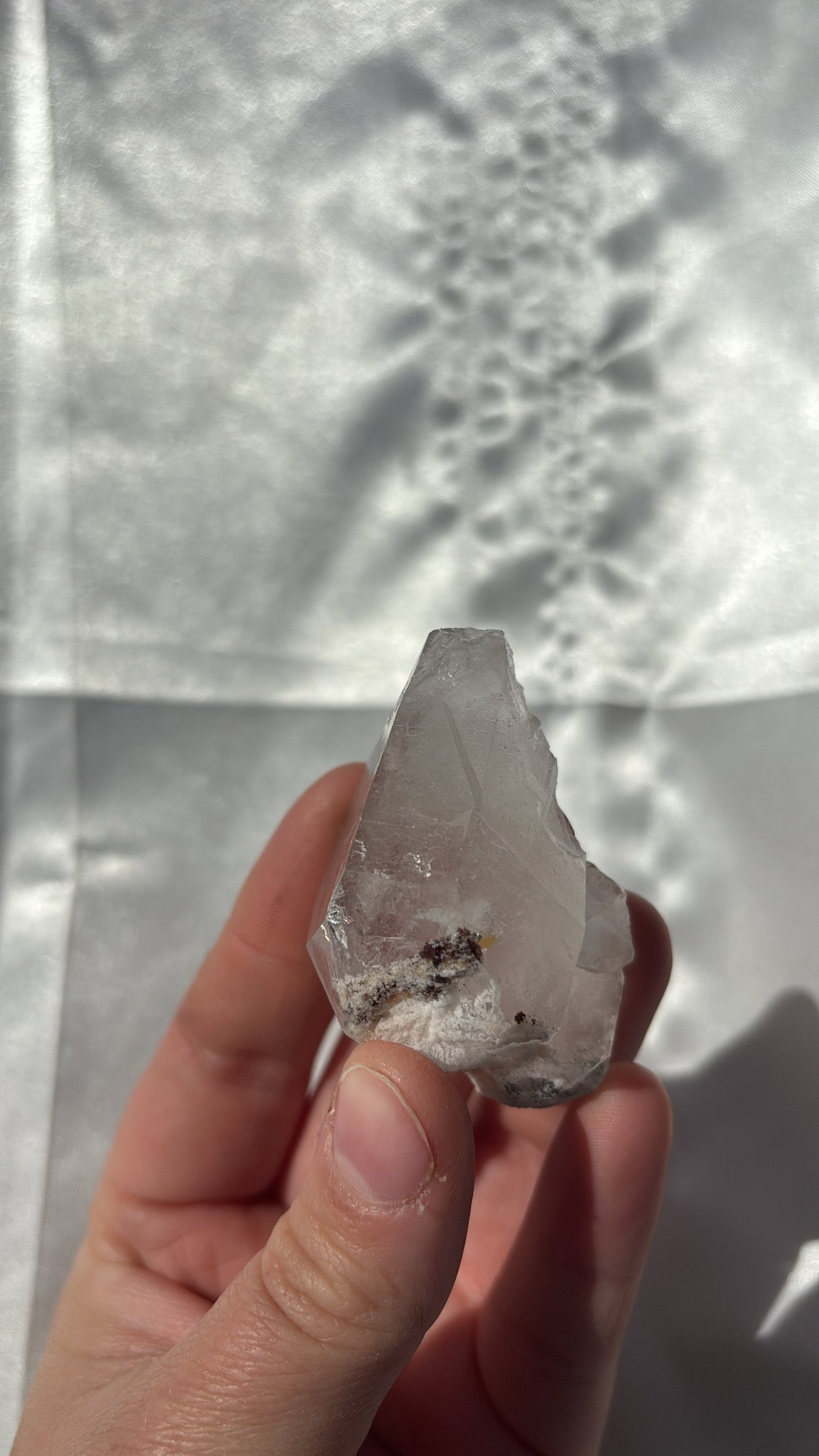Clear Quartz Piece With Inclusions