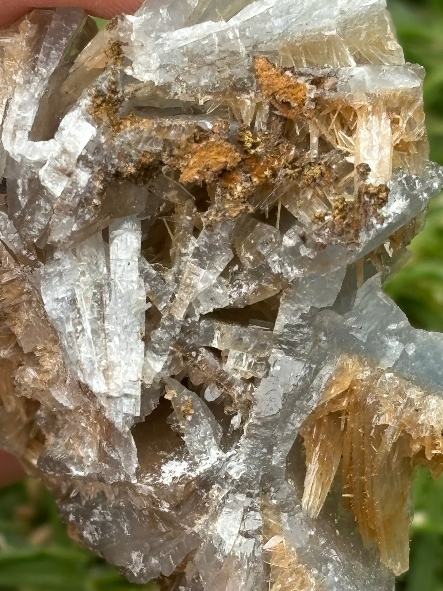 Blue Barite Specimen