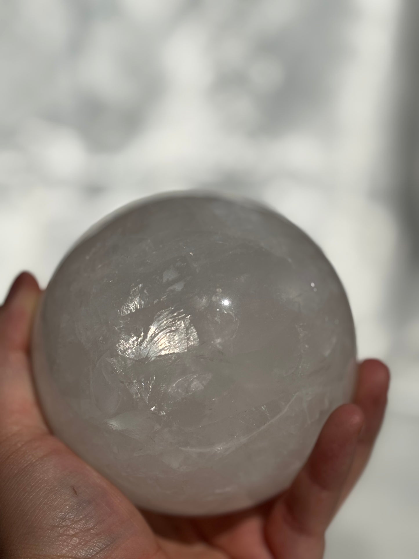 Milky Quartz Sphere 1.1kg