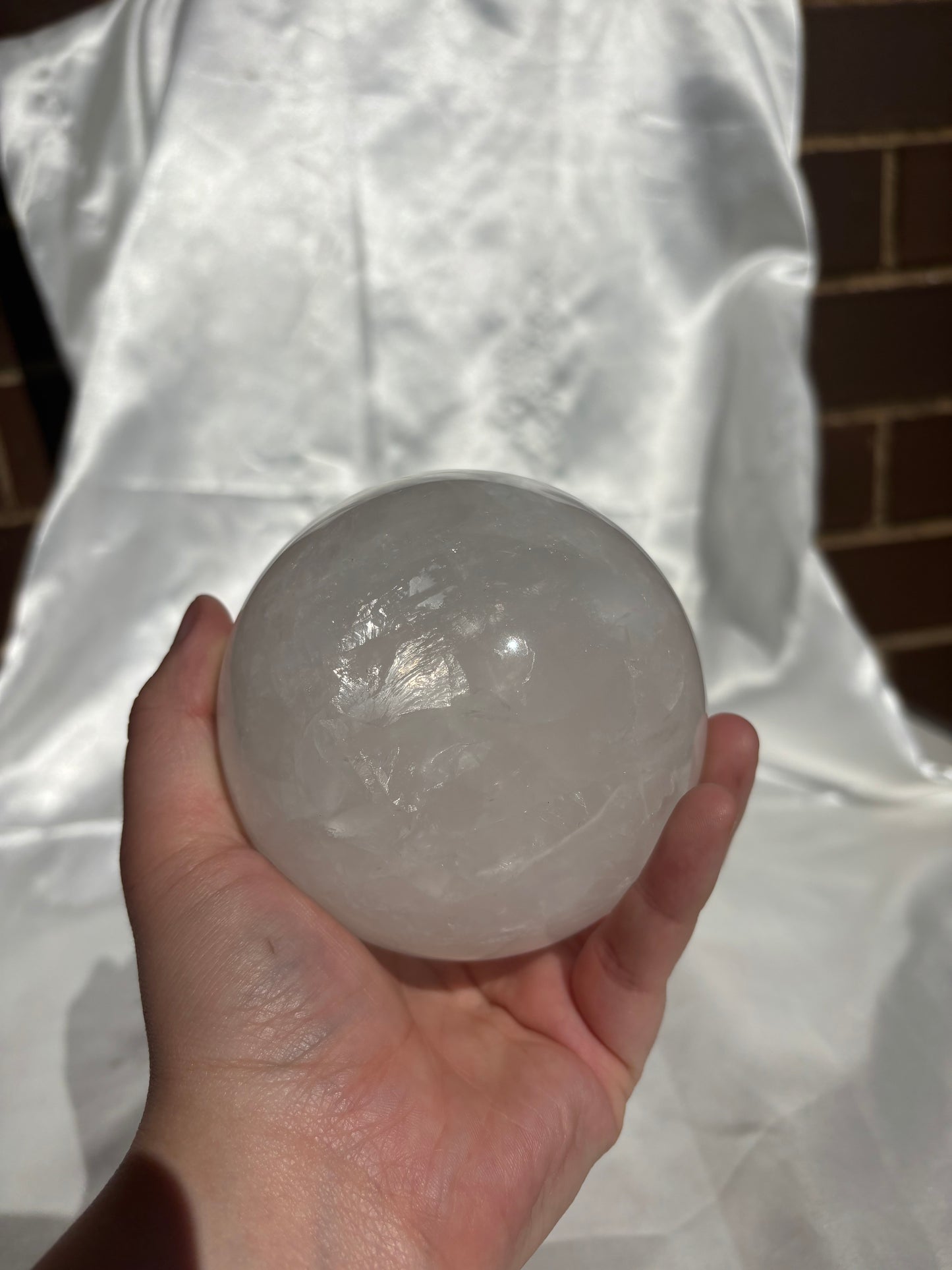 Milky Quartz Sphere 1.1kg