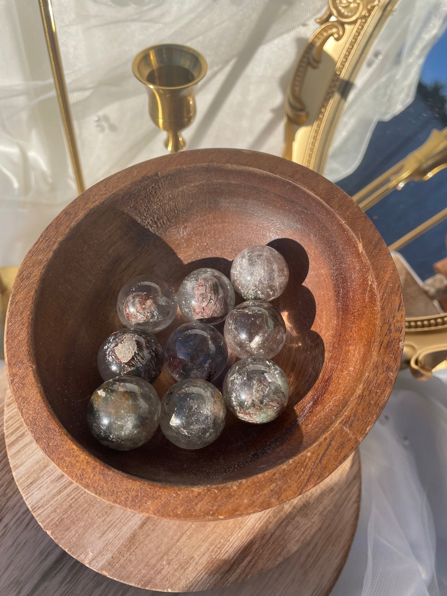 Garden Quartz Mini Spheres