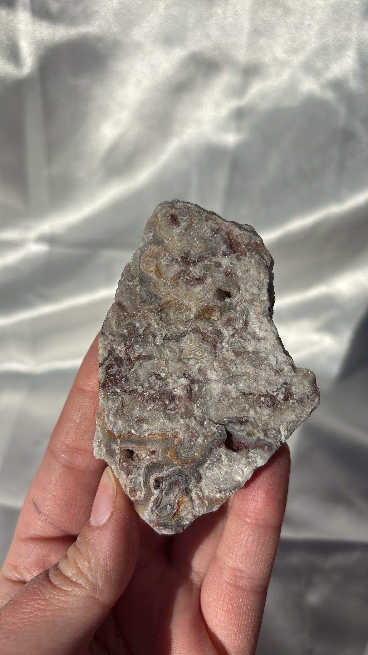 Mexican Crazy Lace Agate Raw