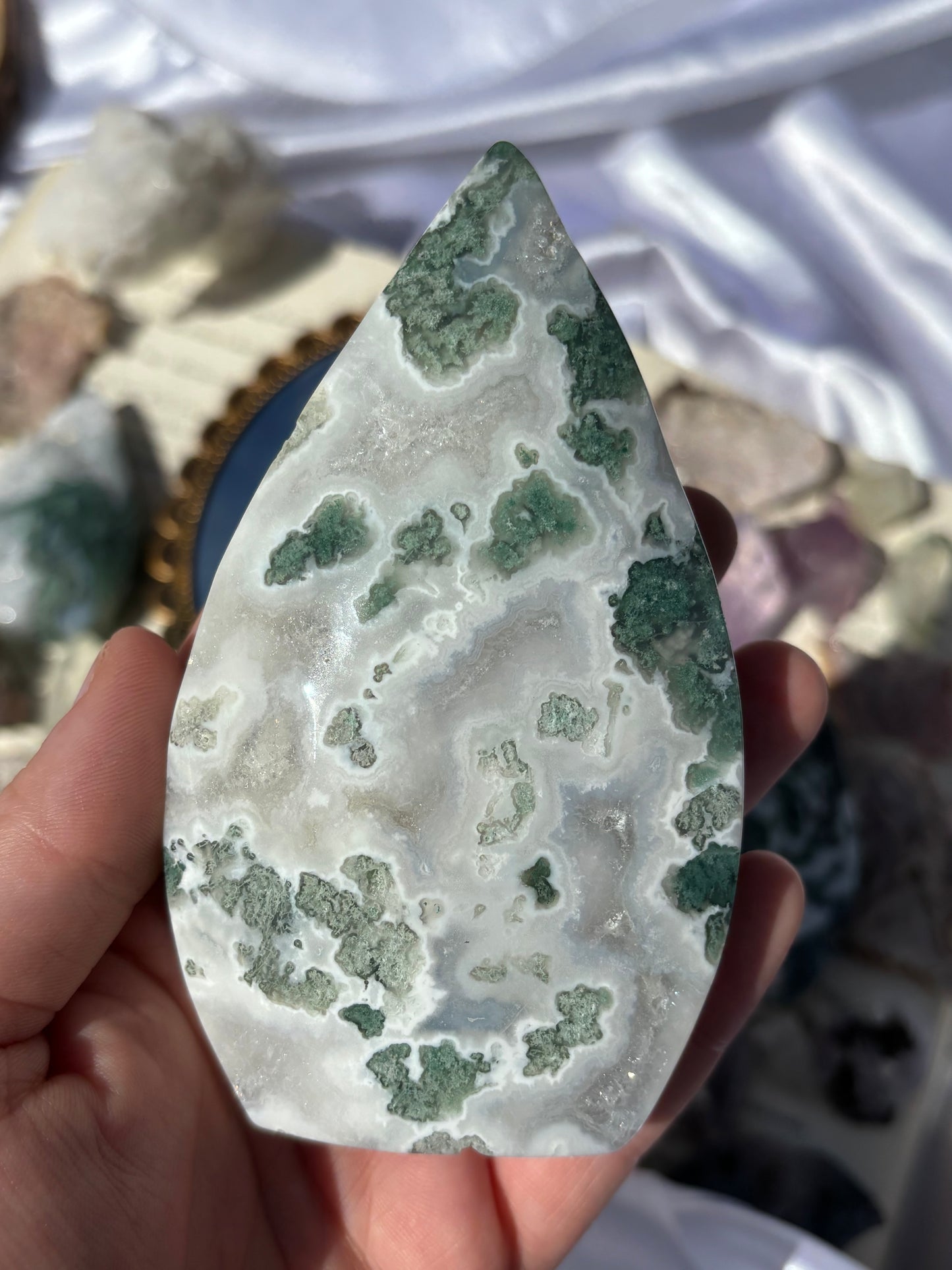 Moss Agate Freeform