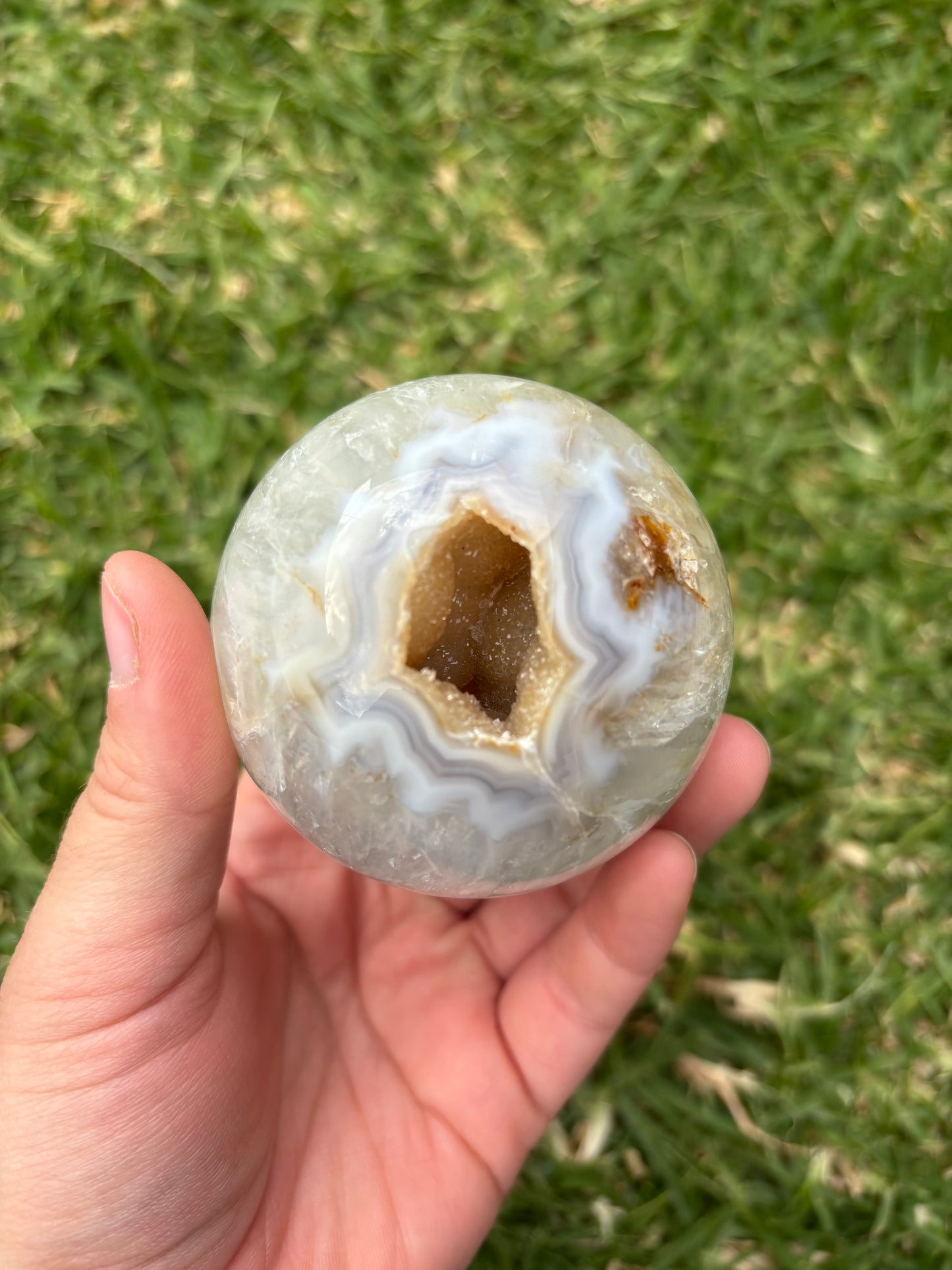 Druzy Agate Sphere