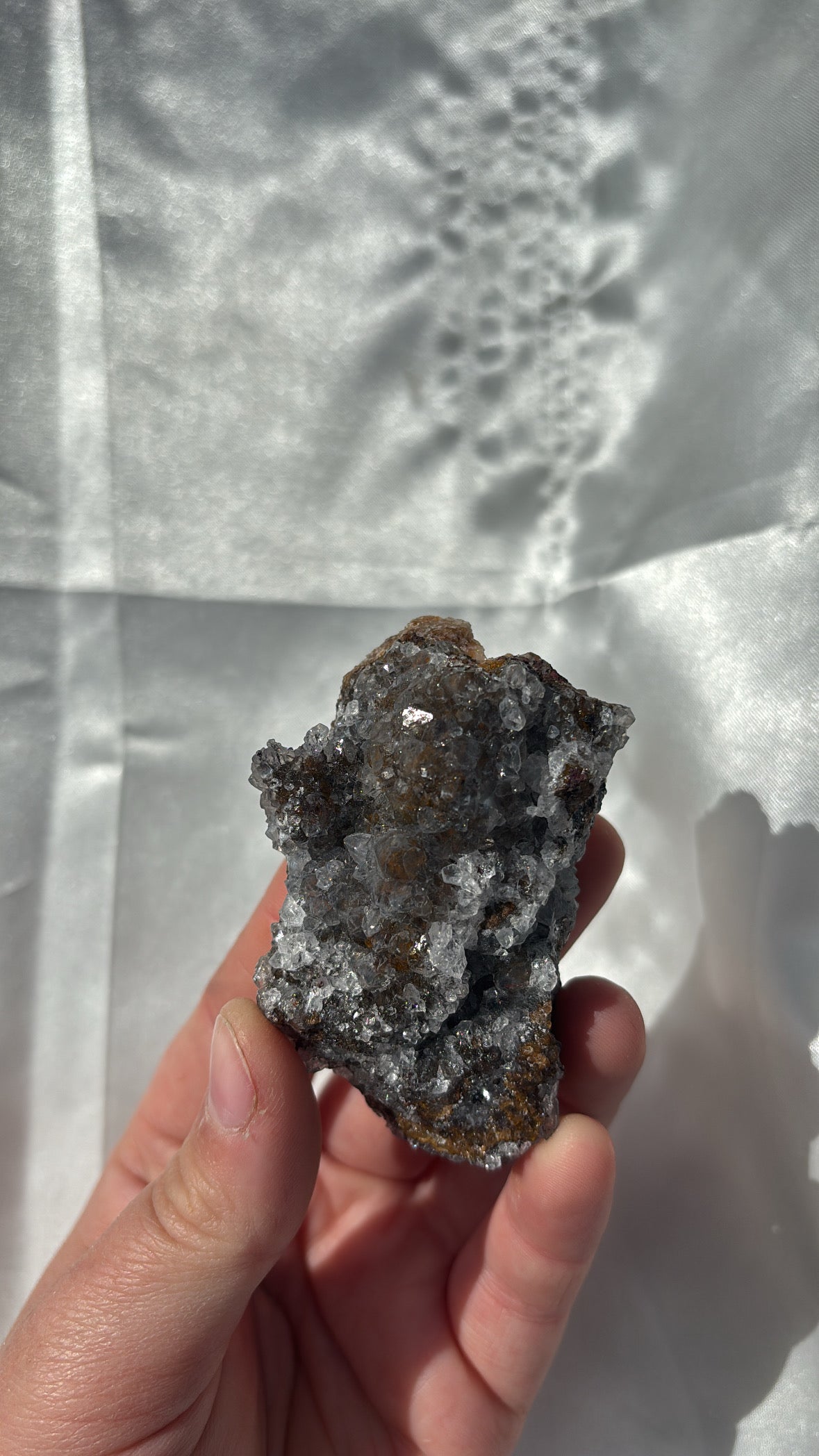 Manganese Quartz Cluster