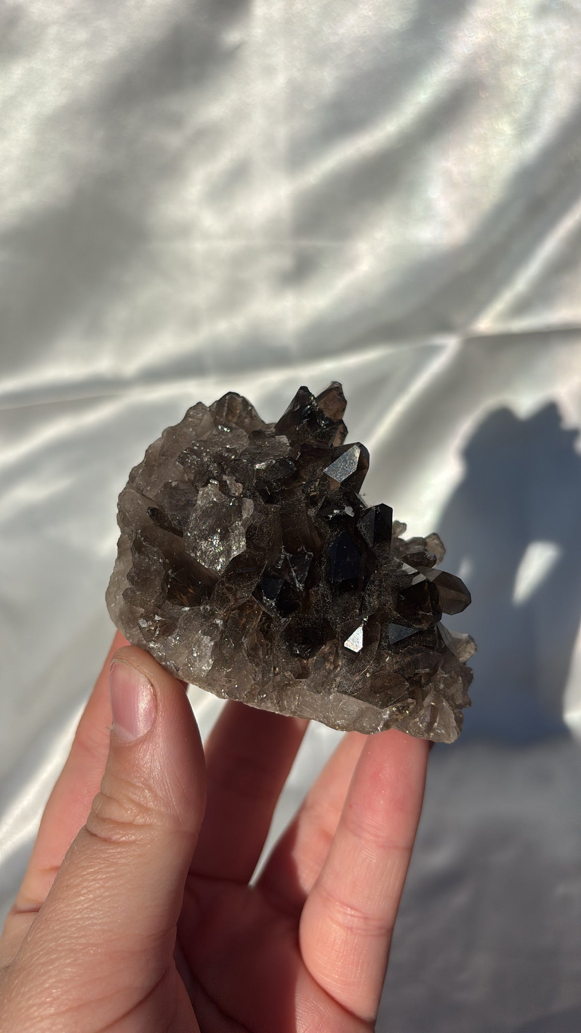 Smokey Quartz Cluster
