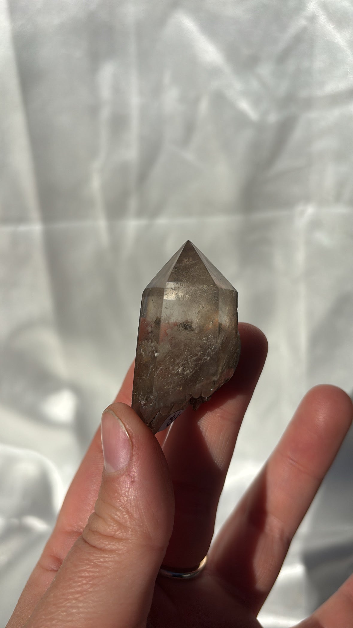 Included Quartz Raw Point
