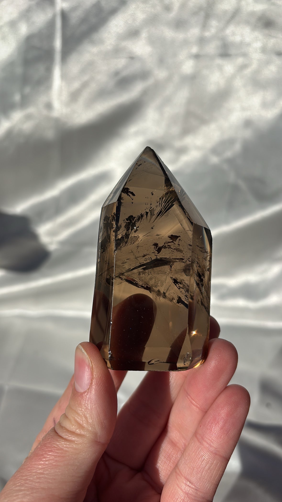 Smokey Quartz Tower