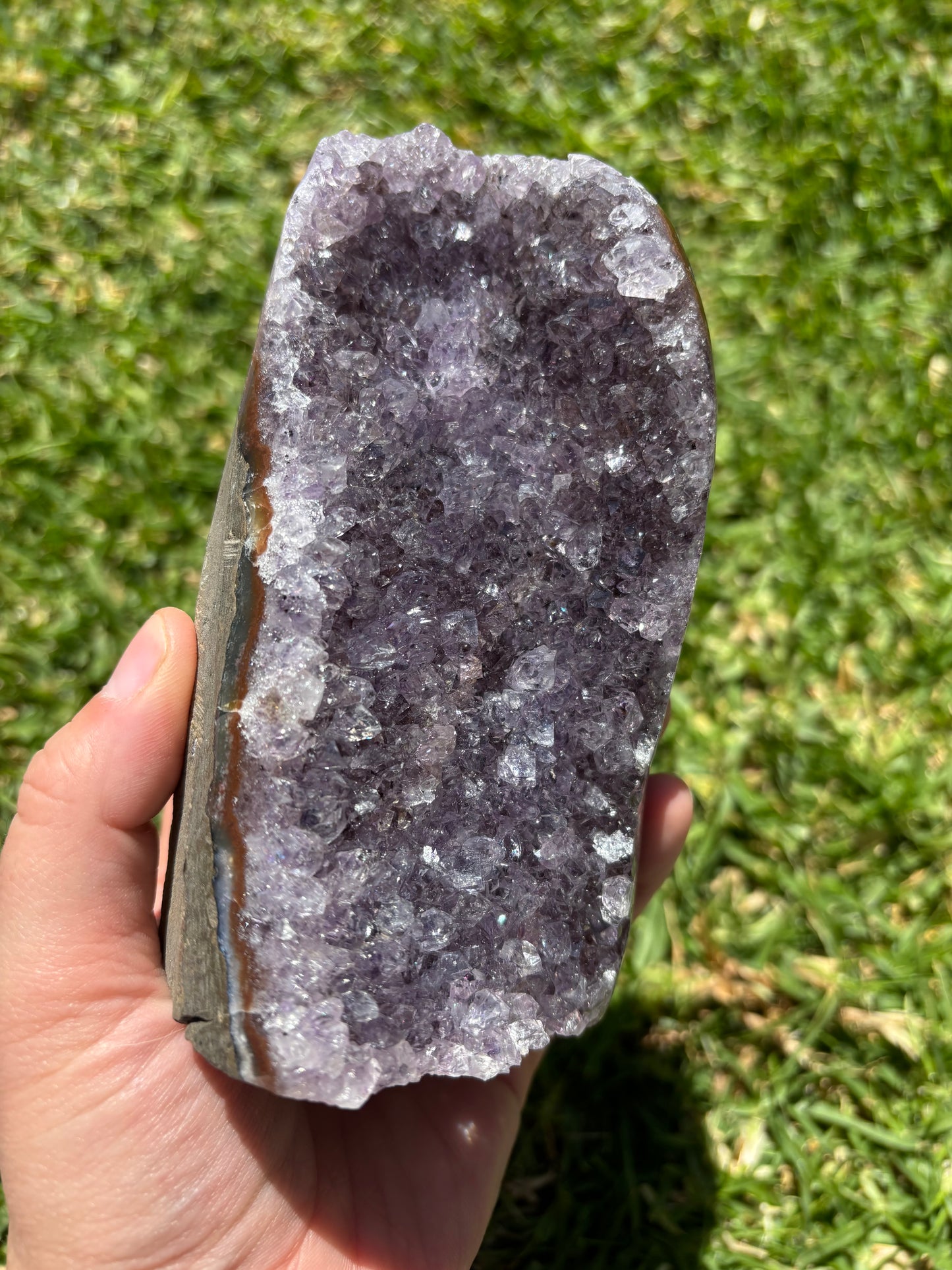 Amethyst Cluster Cut Base