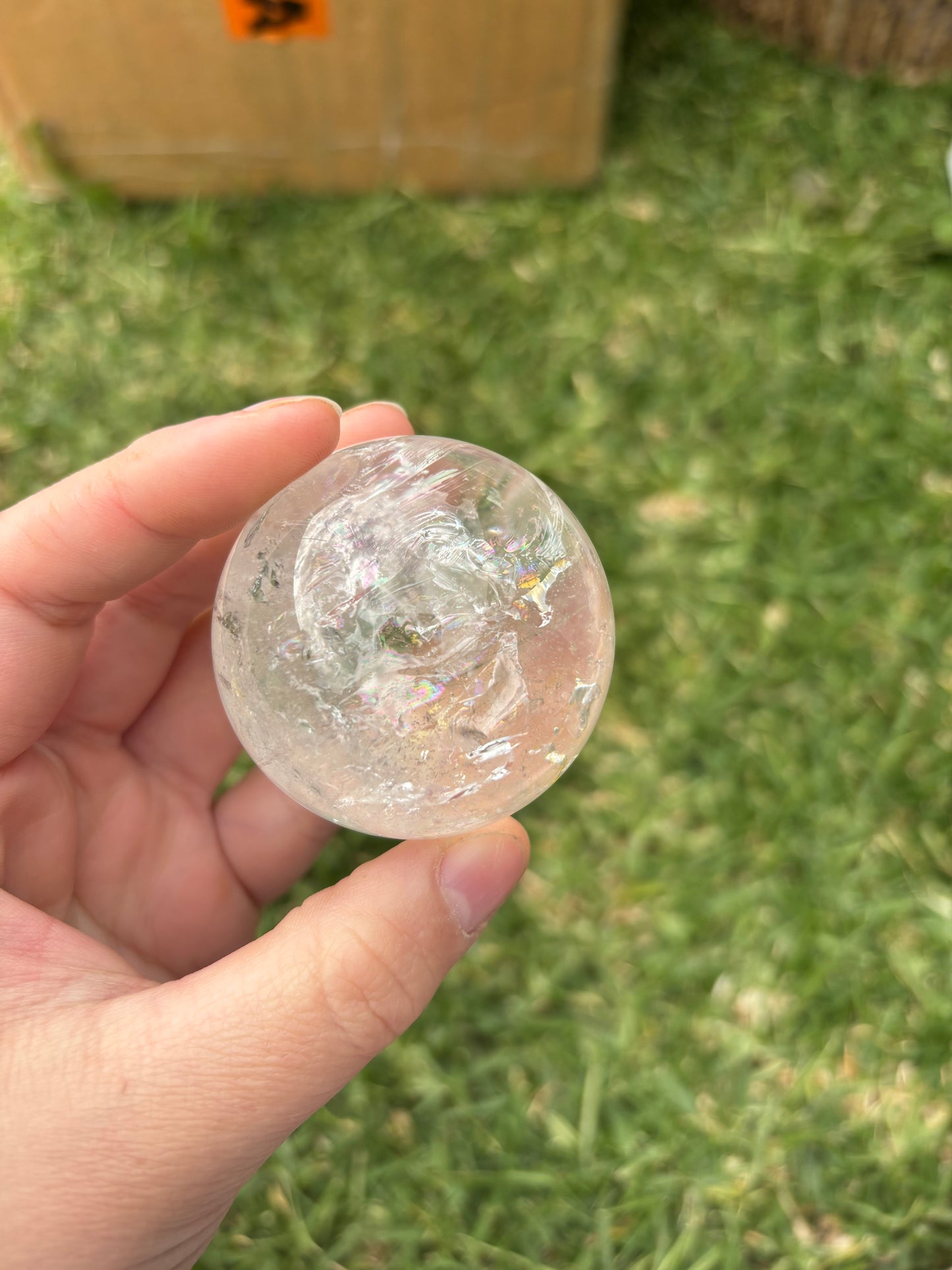 Clear Quartz Sphere