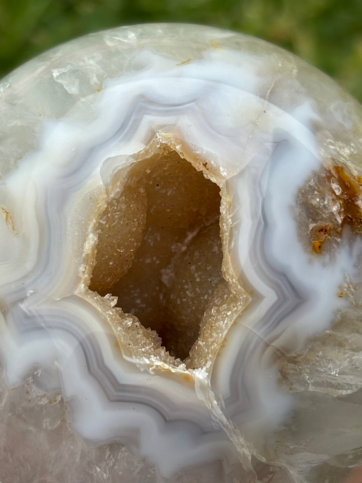 Druzy Agate Sphere