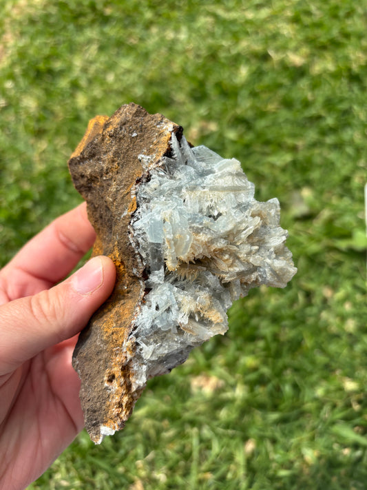 Blue Barite Specimen