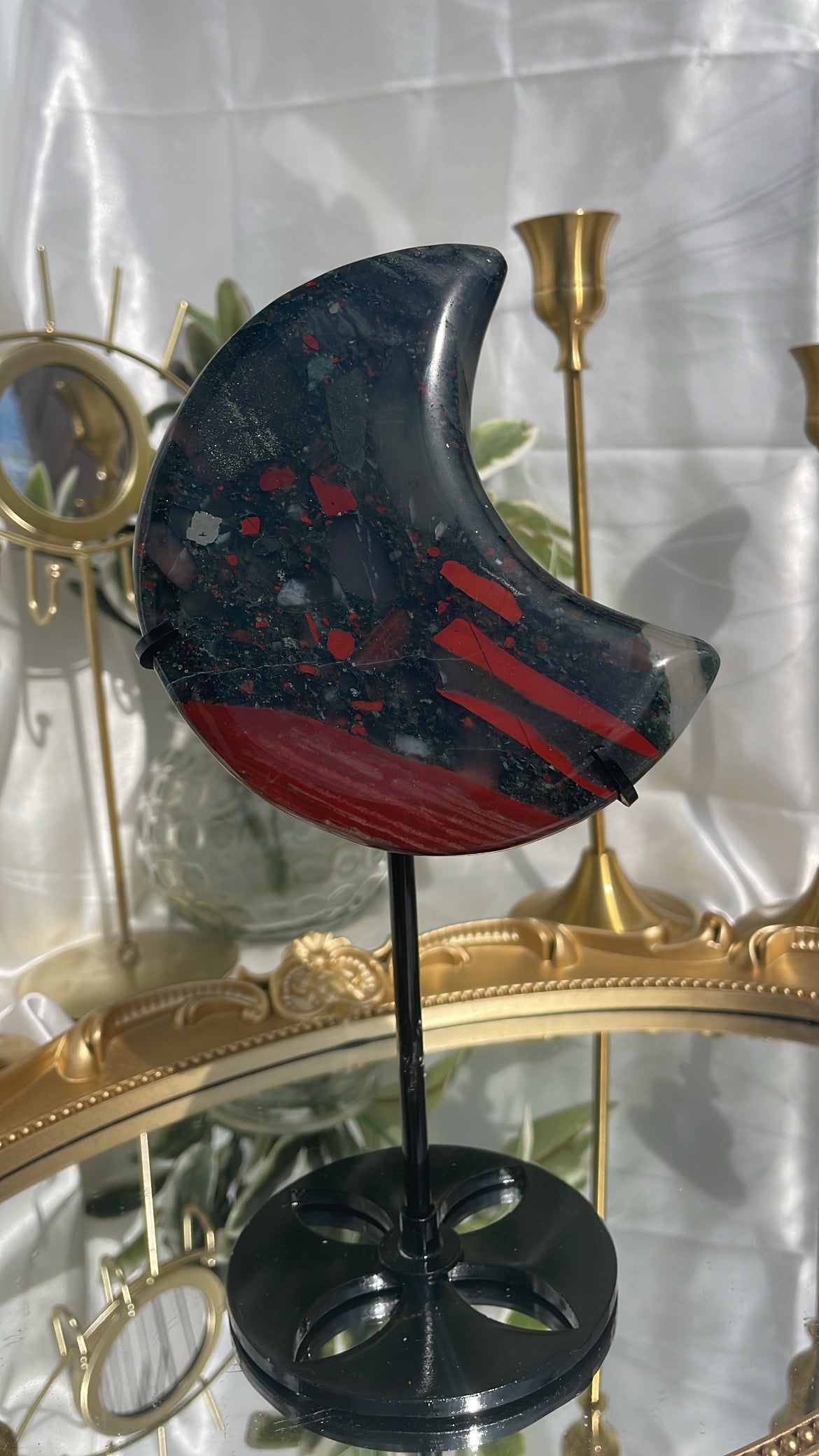 Bloodstone Moon On Stand
