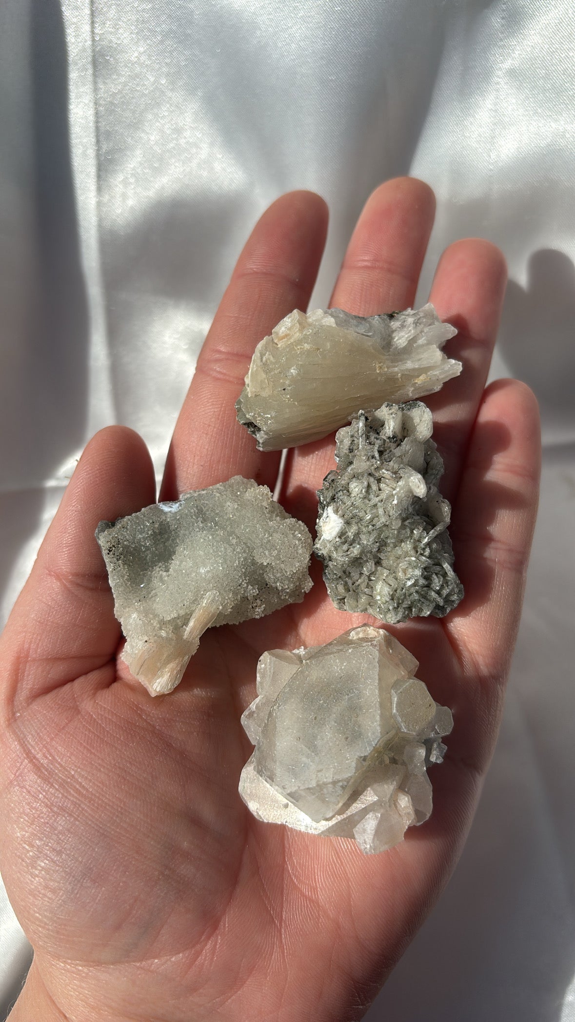 Apophyllite Bundle