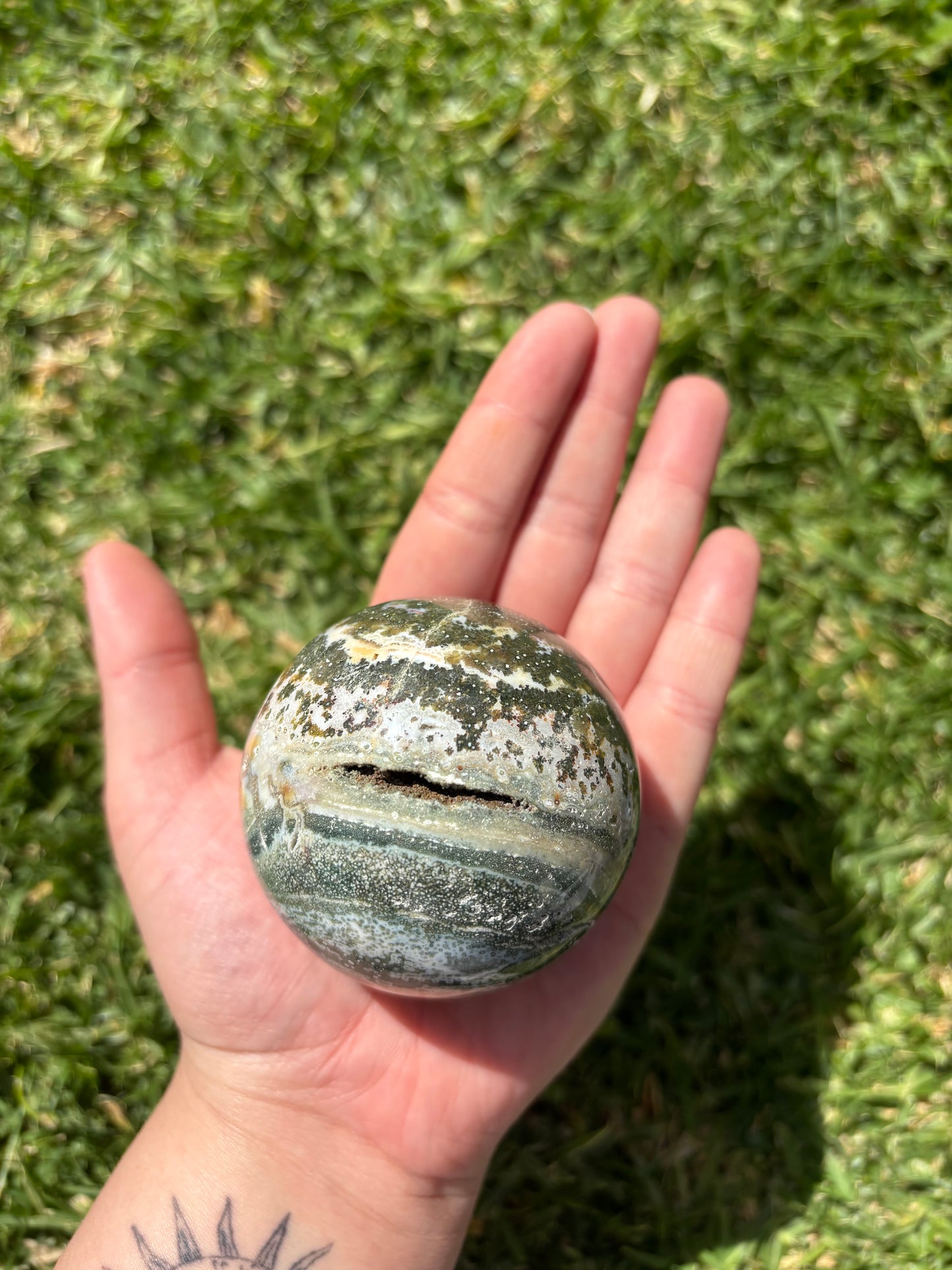 Ocean Jasper Sphere