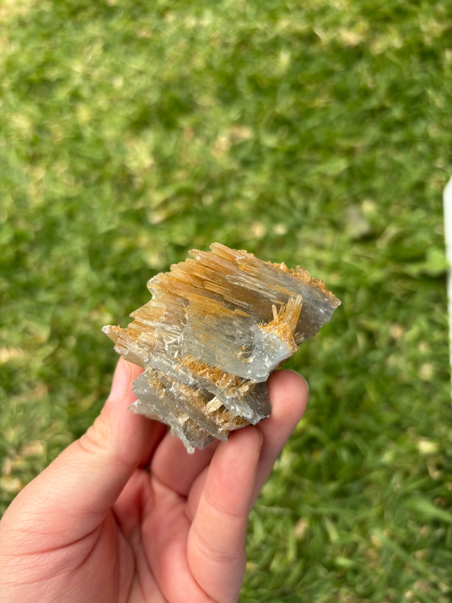 Blue Barite Specimen