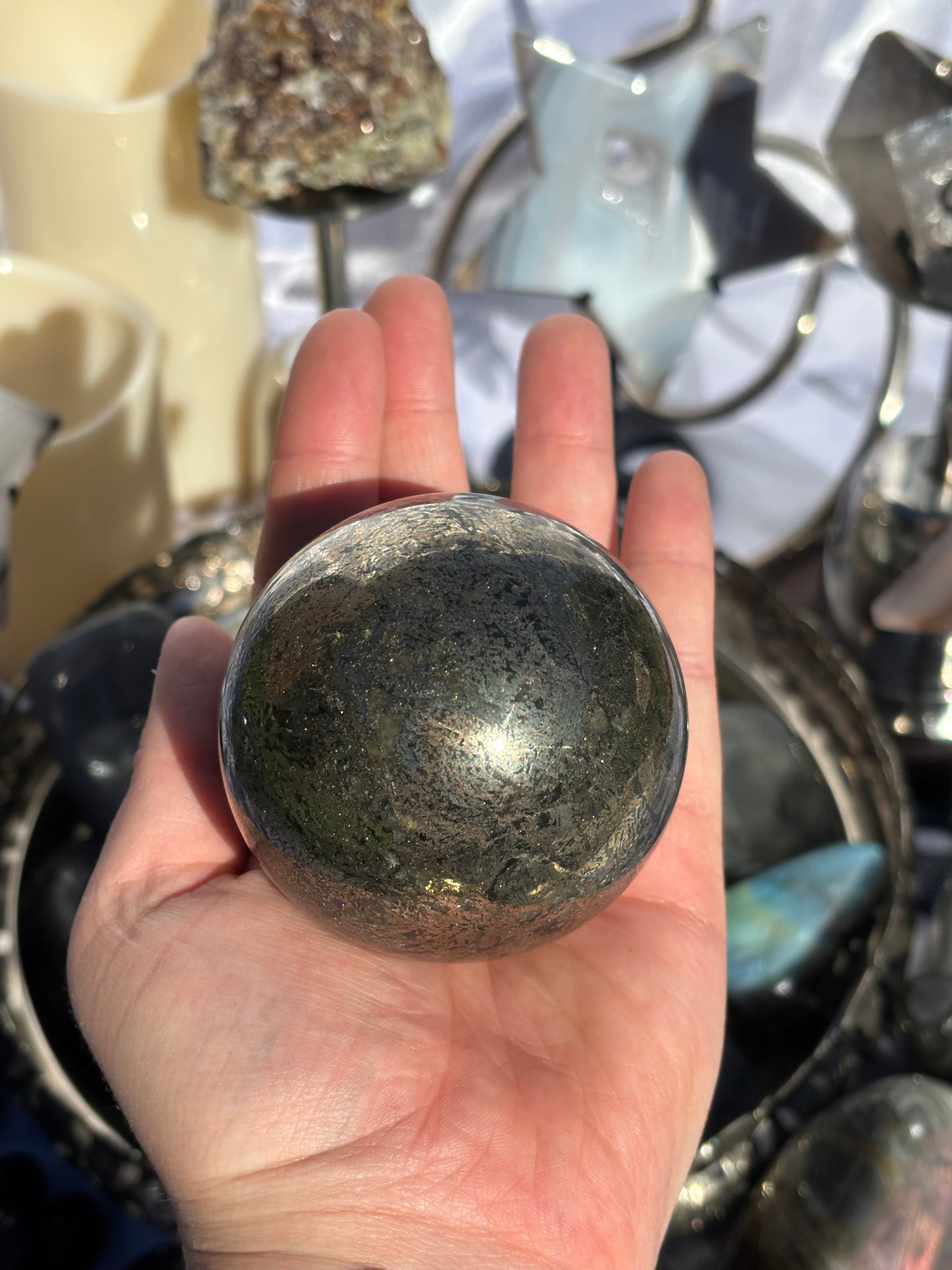 Pyrite Sphere 546g