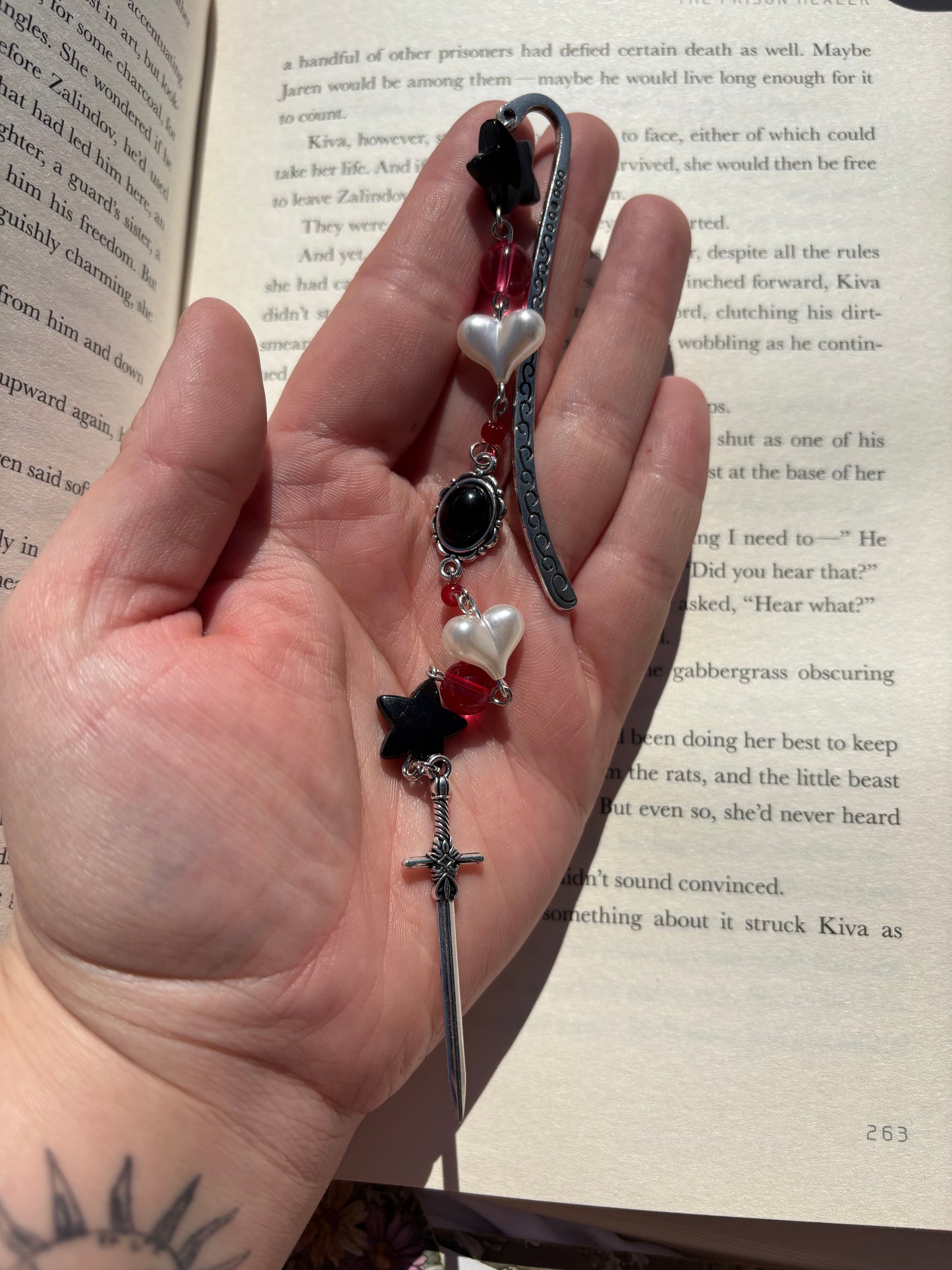 Sliver Handmade Bookmark (VIVIAN)