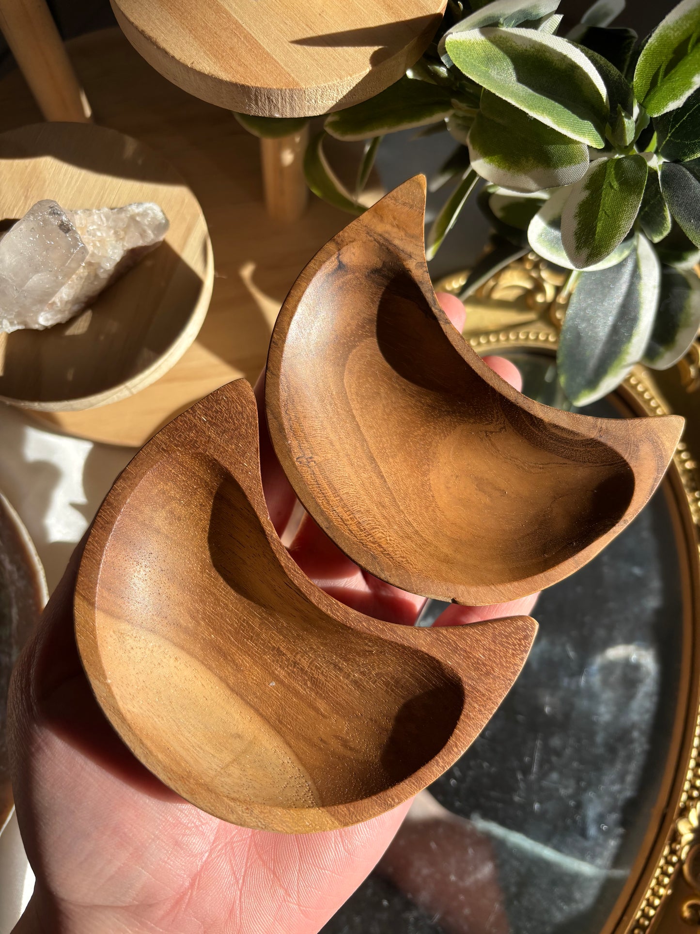 Wooden Moon Bowl Small