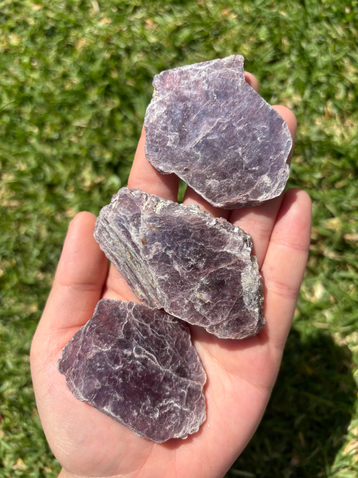 Lepidolite Mica Slices