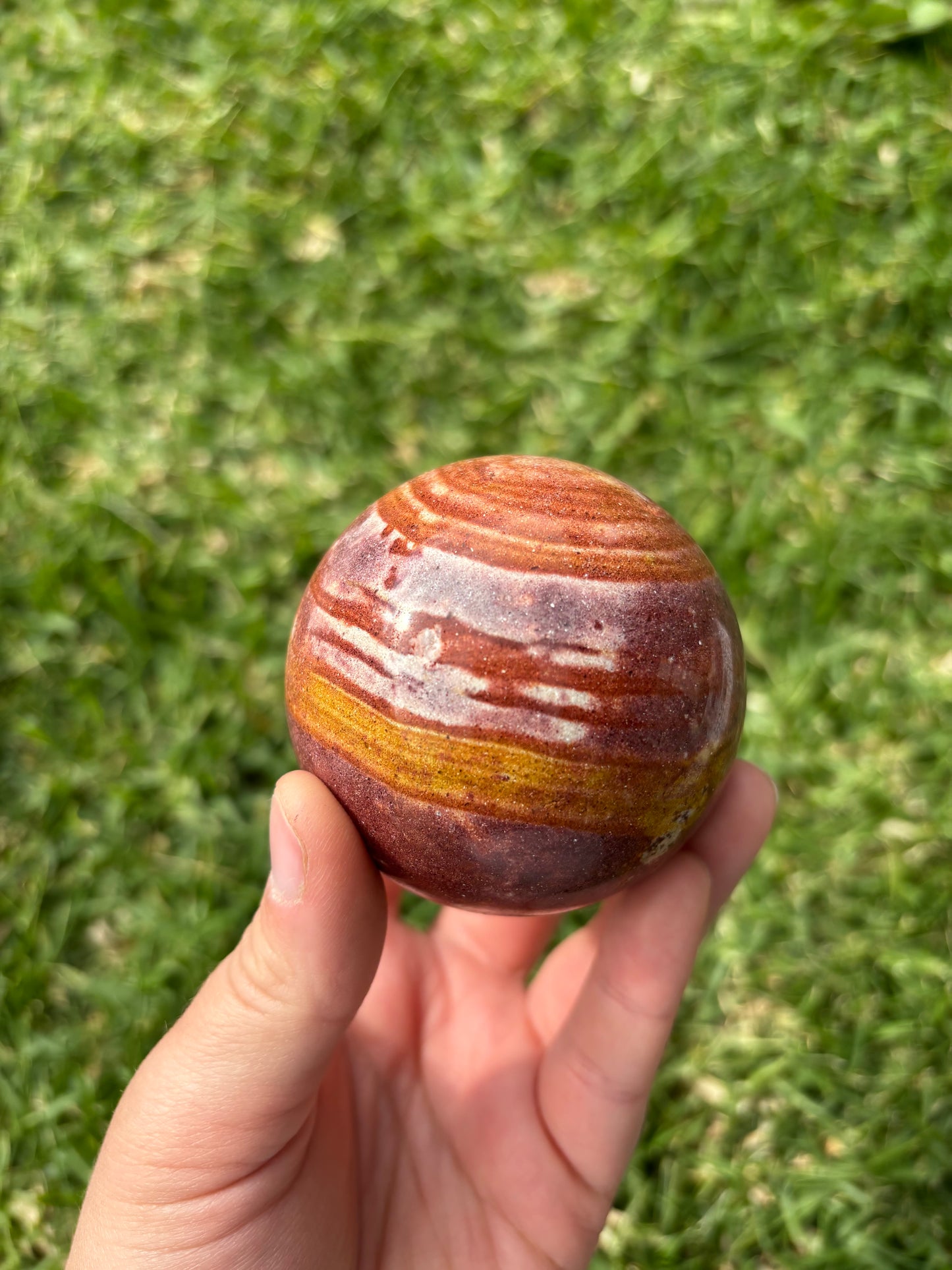 Rainbow Jasper Sphere