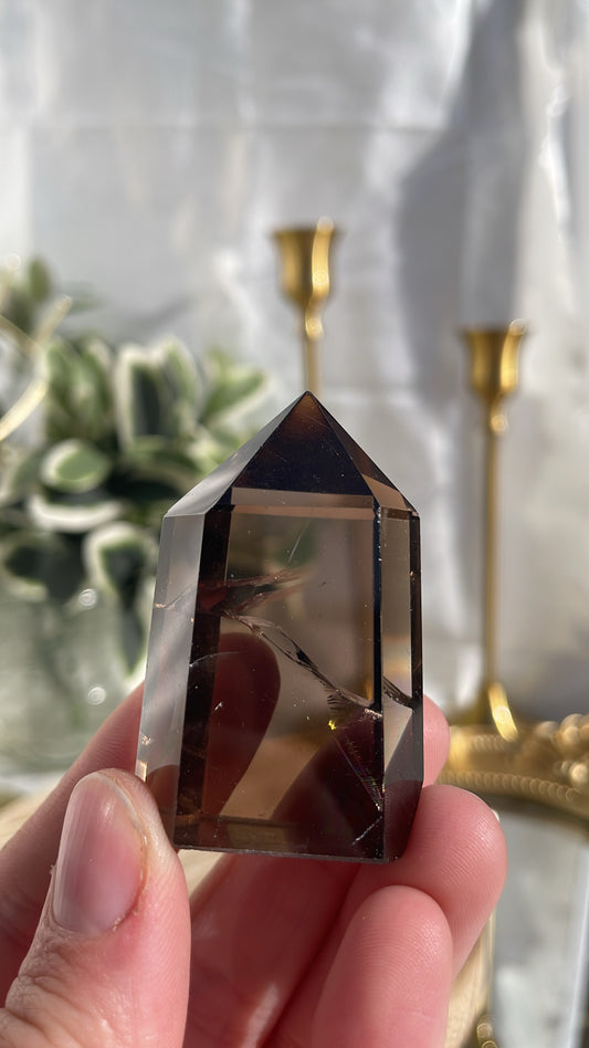 Smokey Citrine Quartz Point