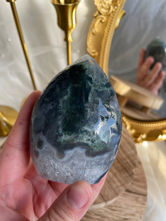 Moss Agate Freeform