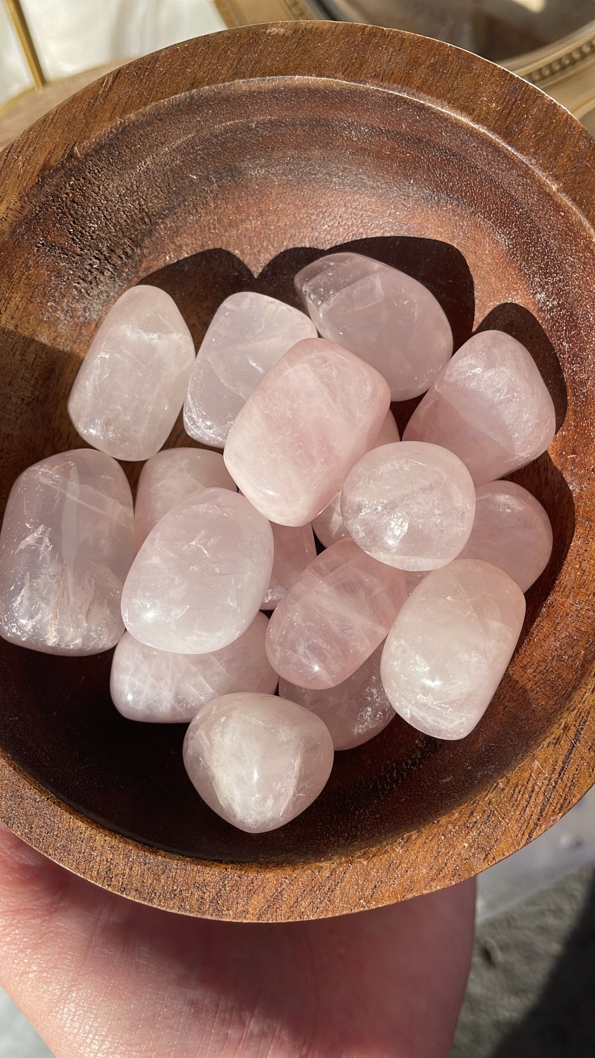 Rose Quartz Tumbles