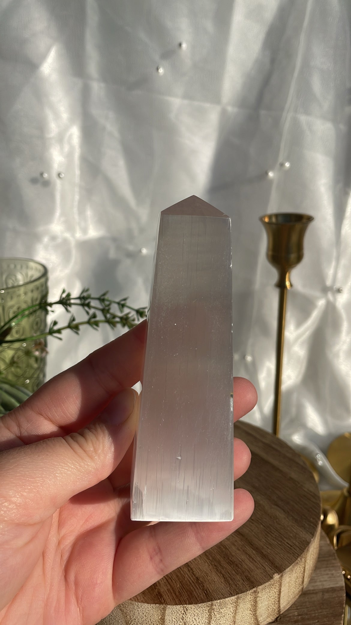 Selenite Obelisks