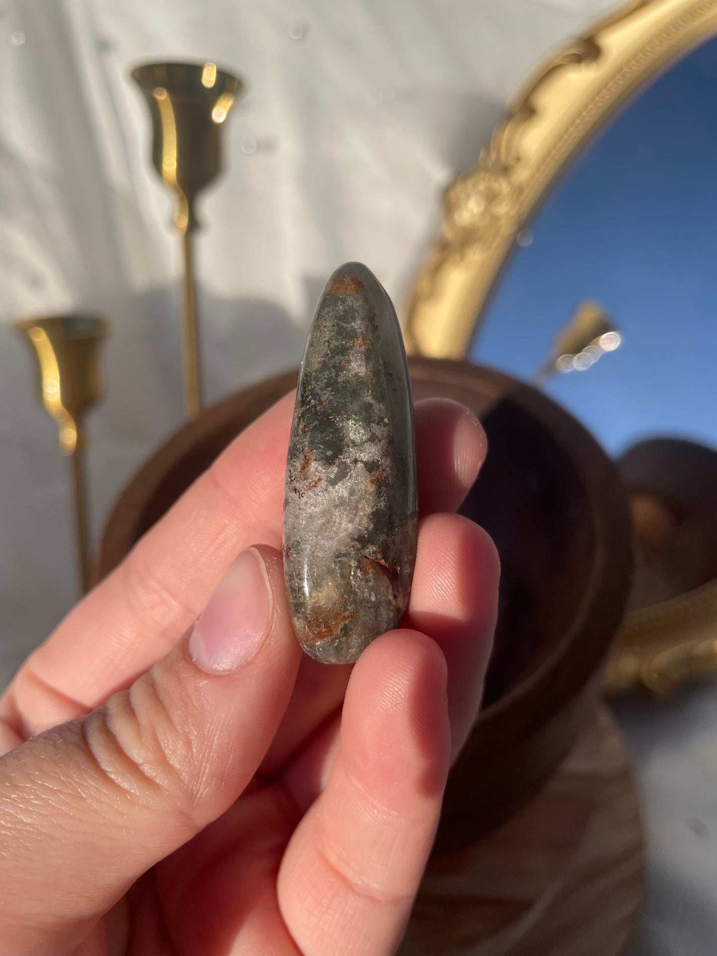 Garden Quartz/Lodolite Tumbles