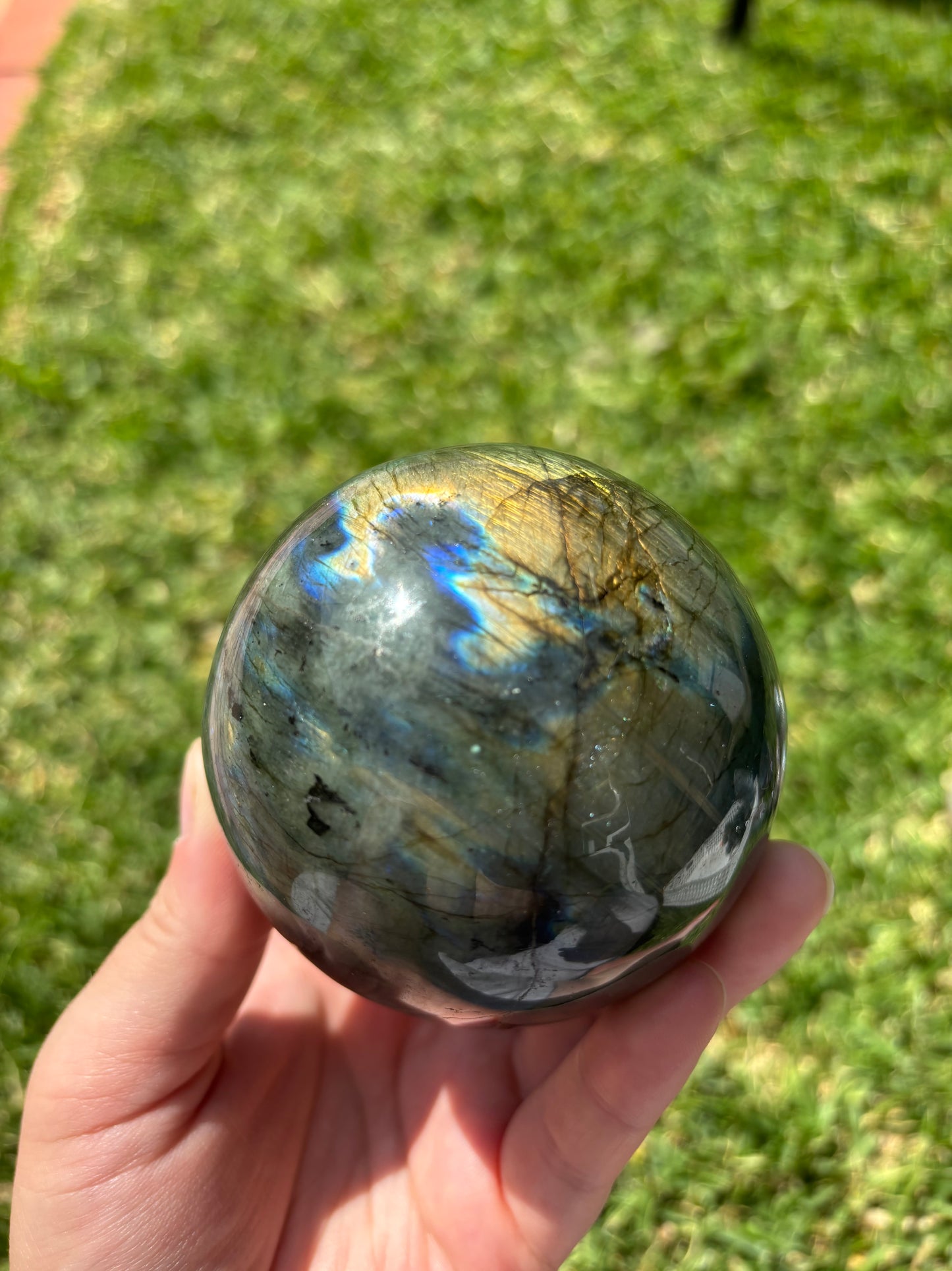 Labradorite Sphere 658g