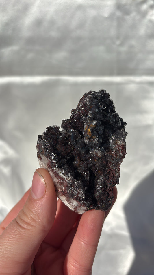 Manganese Quartz Cluster