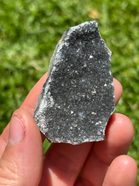 Black/Grey Amethyst Cluster