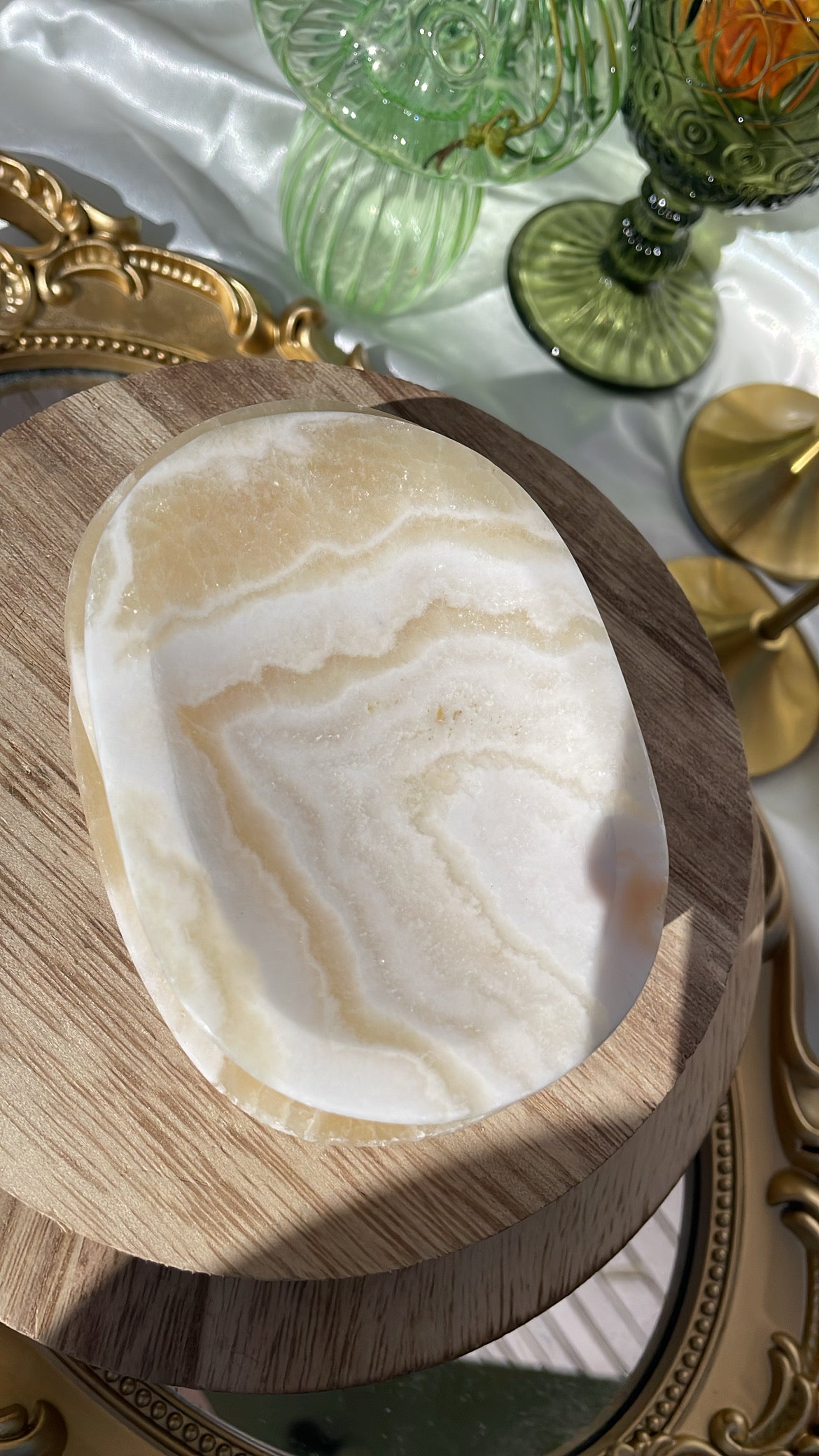 Aragonite Trinket Bowls