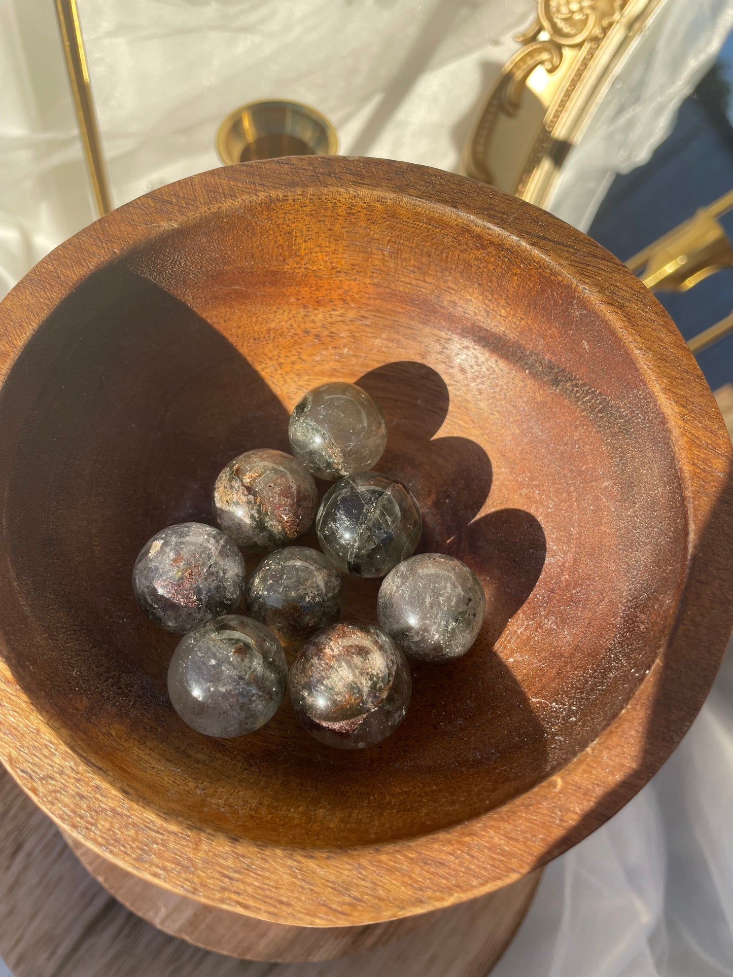 Garden Quartz Mini Spheres