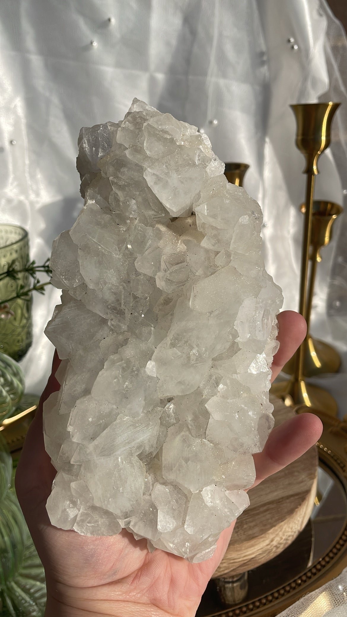 Apophyllite Cluster