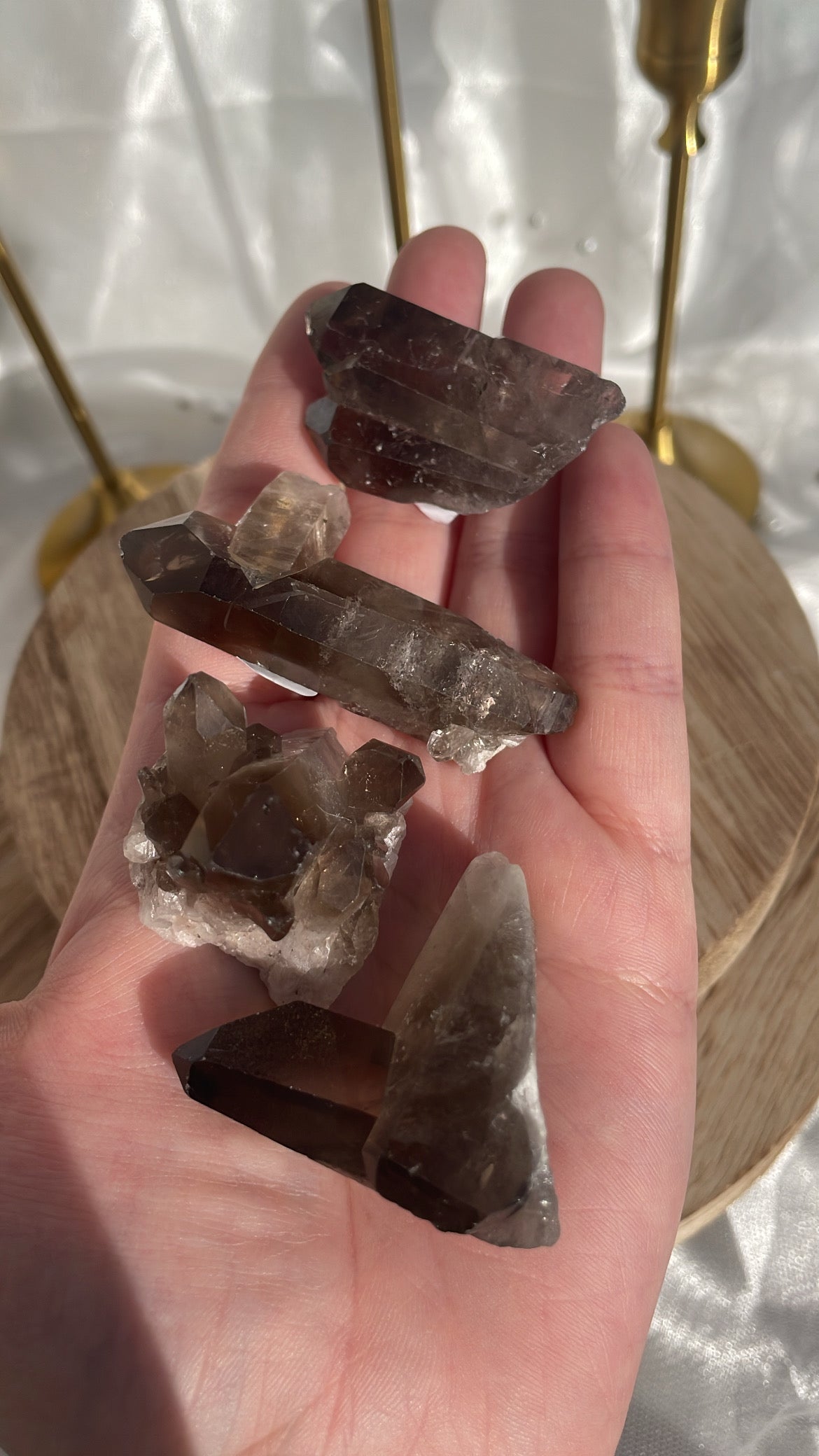 Smokey Quartz Pieces