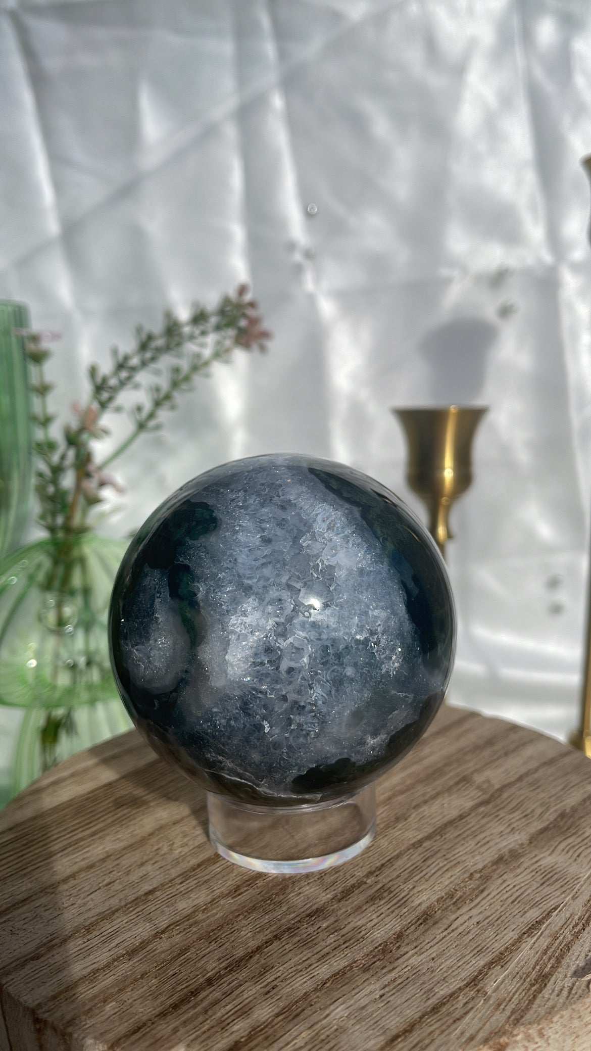 Moss Agate Sphere