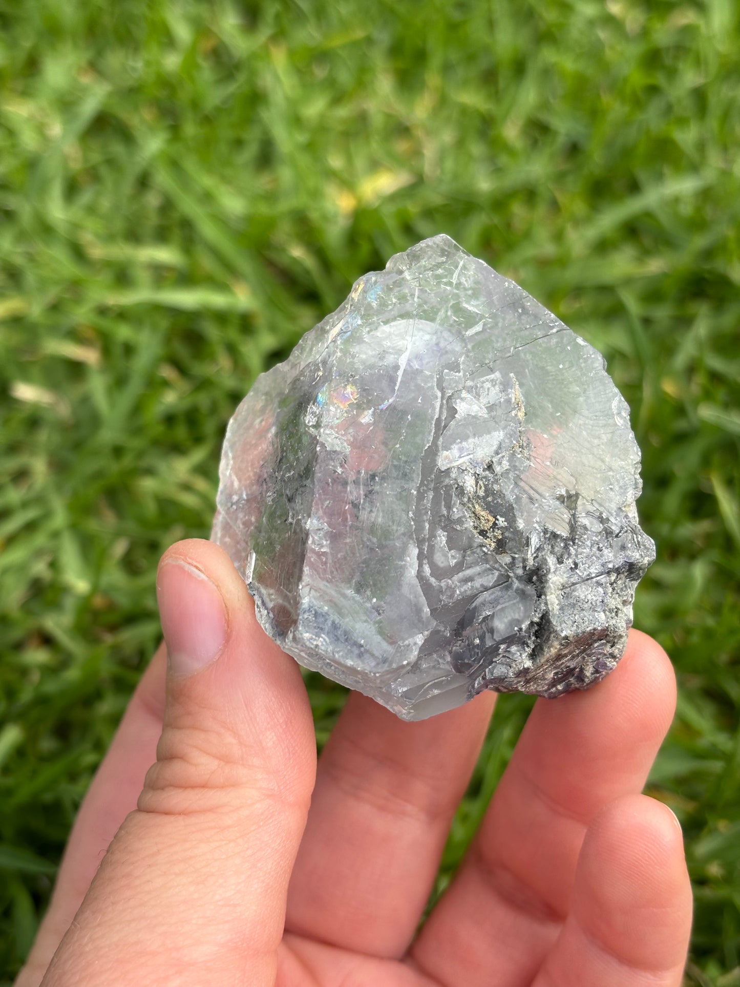 Etched Green/Blue Fluorite Piece