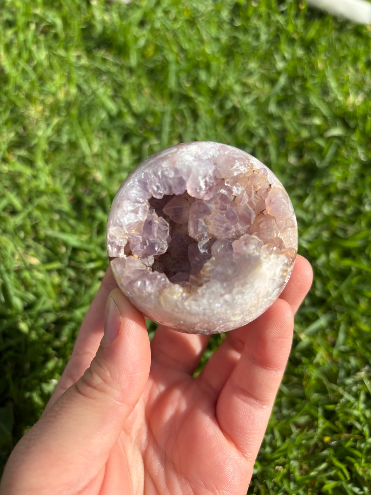 Pink Amethyst Sphere
