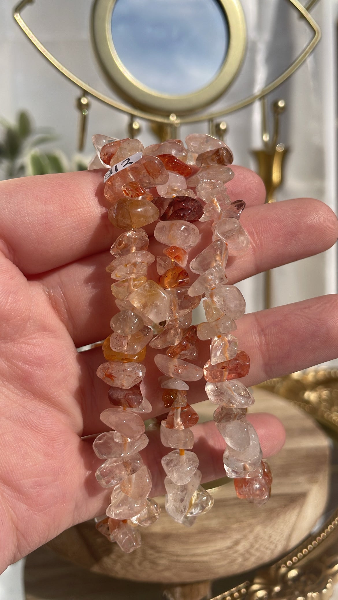 Golden Healer/Fire Quartz Bracelets