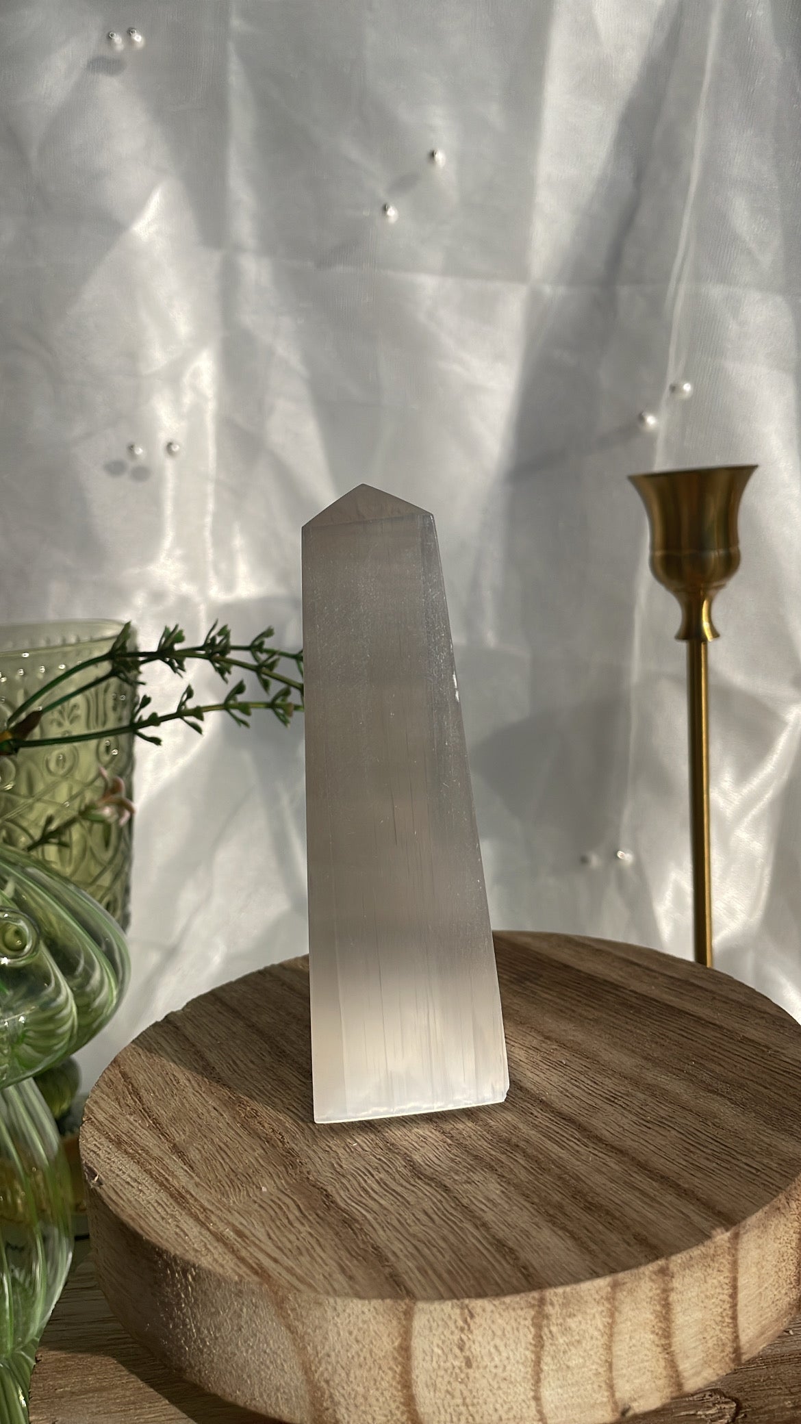 Selenite Obelisks