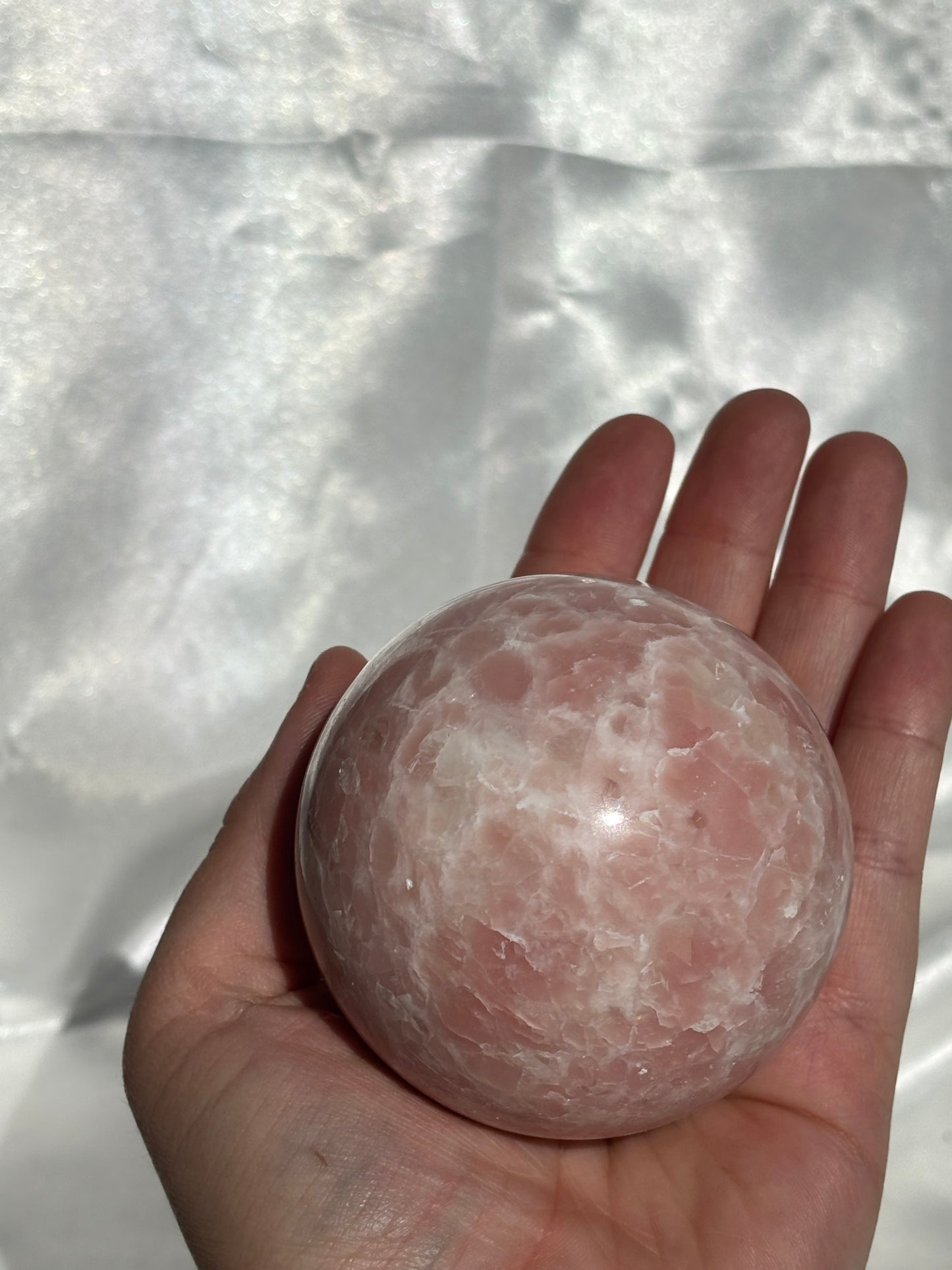 Pink Opal Sphere 438g