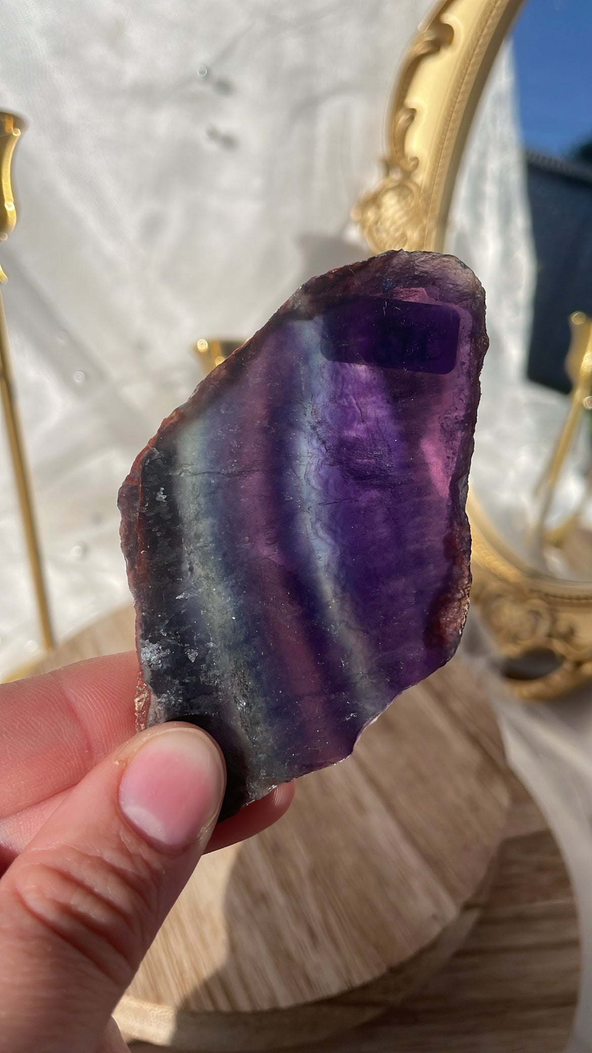 Fluorite Slice