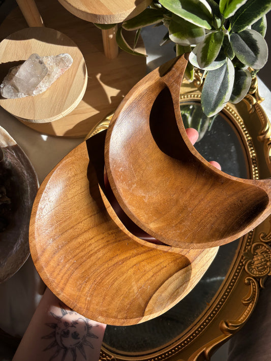 Wooden Moon Bowl Large