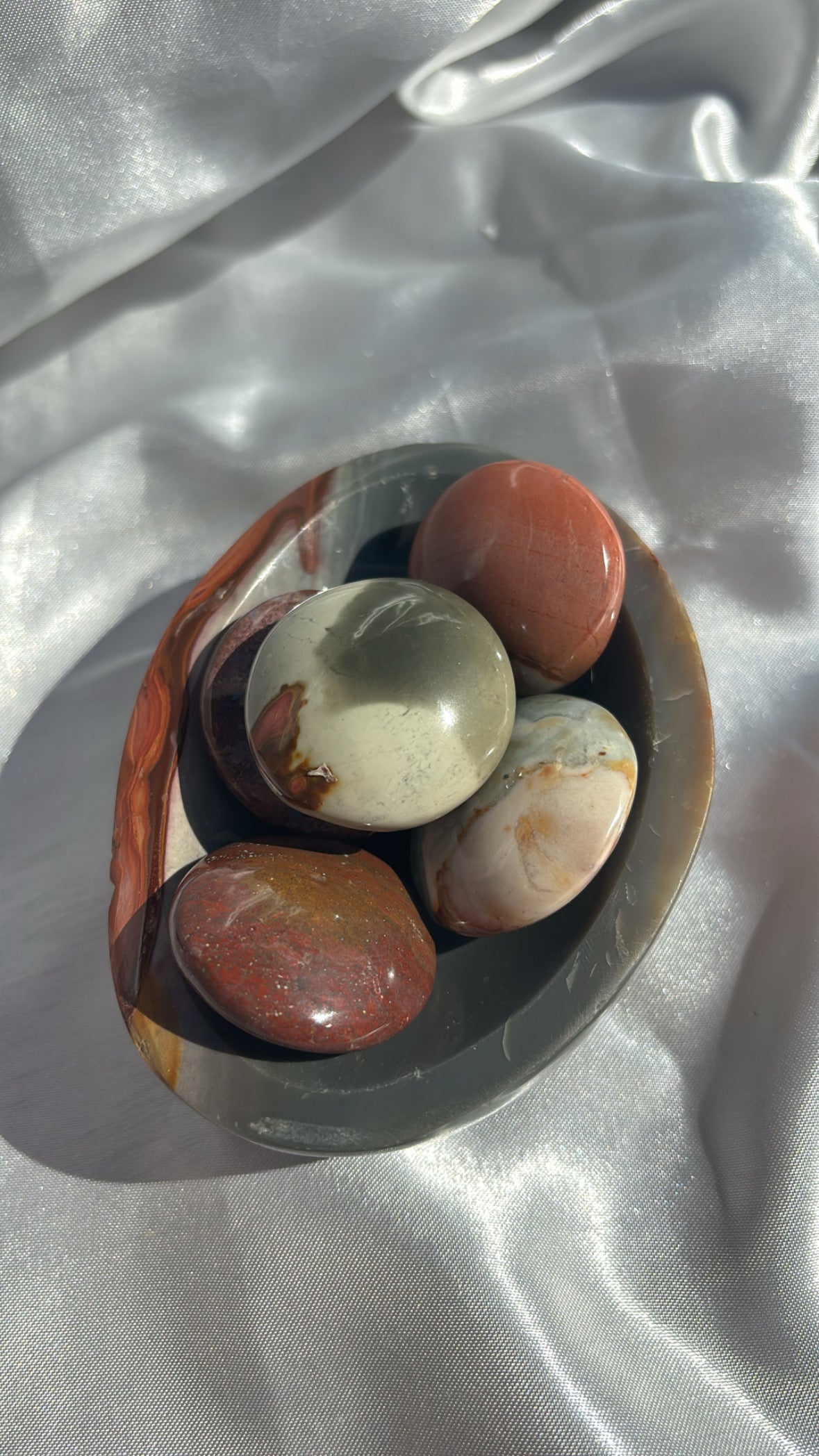 Polychrome Jasper Bowl