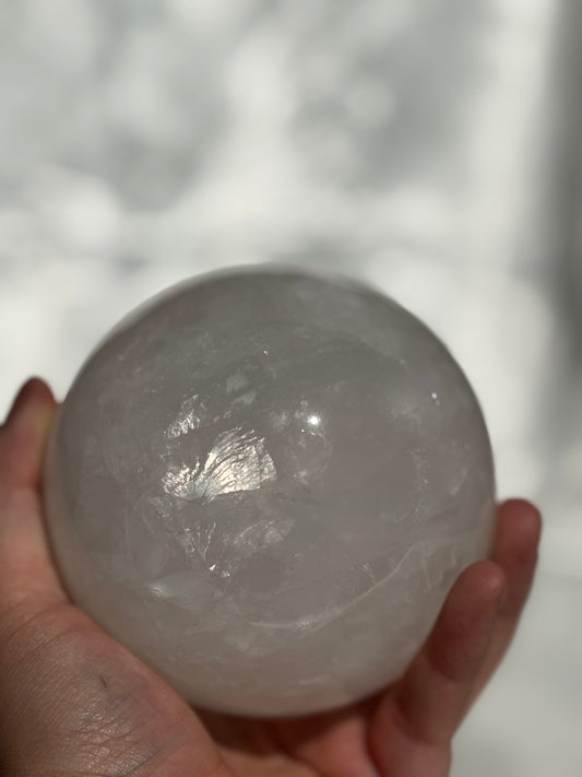 Milky Quartz Sphere 1.1kg