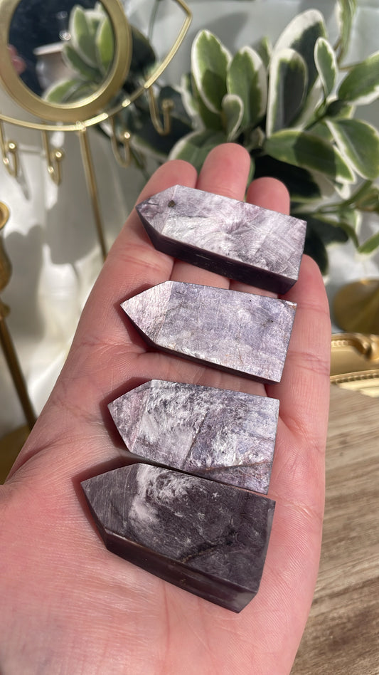 Purple Mica Towers